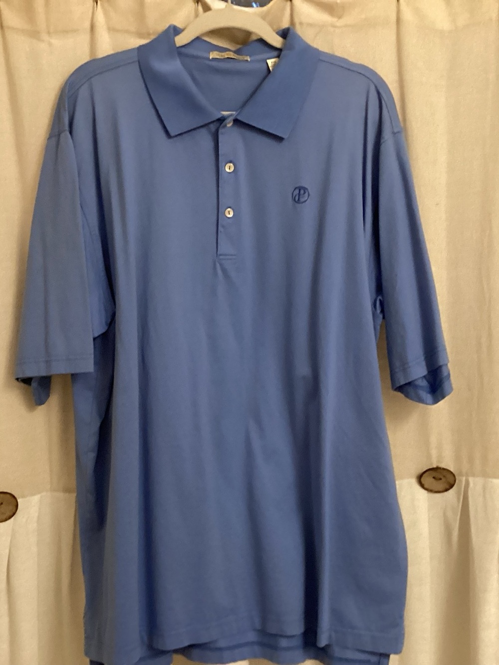 Peter Millar Periwinkle Blue Short-Sleeve Polo